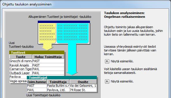 kaksoisarvoja. Napsauta Seuraava (Next) -painiketta.