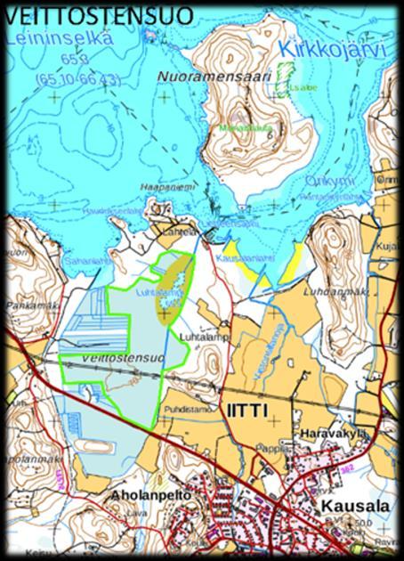 88 ha) Iitissä, Kollinsuo (n. 60 ha) Kouvolassa sekä Kivikkomäen lähdesuot (n. 27 ha) Kotkassa (Kuva 2). Suot edustavat erilaisia soidensuojelullisia arvoja.