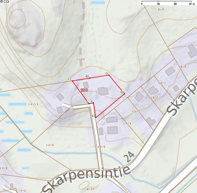 01.01.1997 Palstojen lukumäärä: 1 Maapinta-ala: 0.3428 ha Kiinteistön raja- ja käyttöoikeusyksikkötiedot on haettu Kiinteistötietojärjestelmästä.