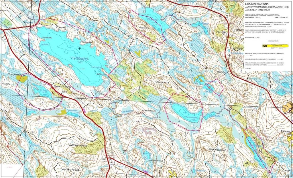 KARTAT: INVENTOINTIALUEET KOHDEKUVAUKSET 1.