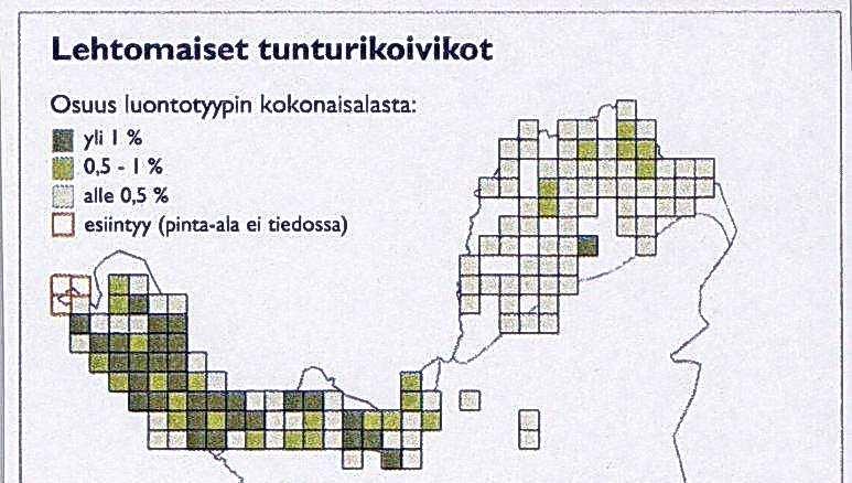 Suomen ympäristö, Tunturit (Norokorpi ym.