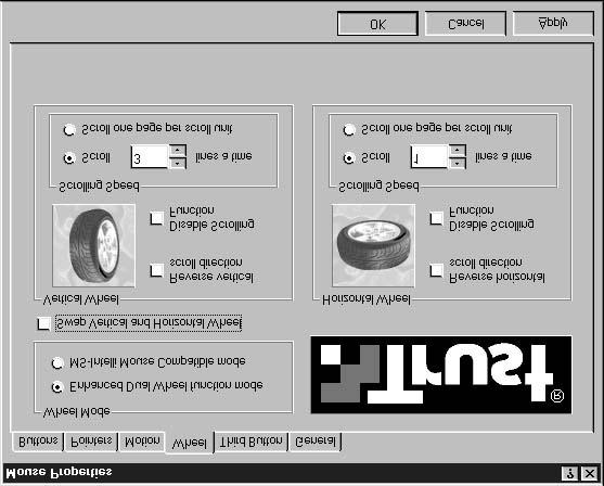 Ami Mouse Scroll 4. Ami Mouse -hiiren käyttäminen 4.1 Ohjauspaneelin käynnistäminen 4.1.1 Windows 3.1x Avaa 'Ohjauspaneeli' (Control Panel) painamalla kuvaketta (katso kuva 2). Kuva 2: 4.1.2 Windows 95 / 98 / NT Kuvake Windows 3.