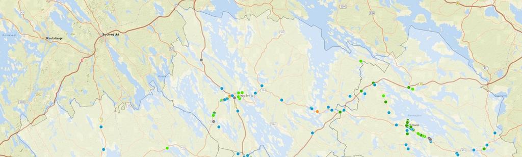 ongelmallinen paikka 95 kpl