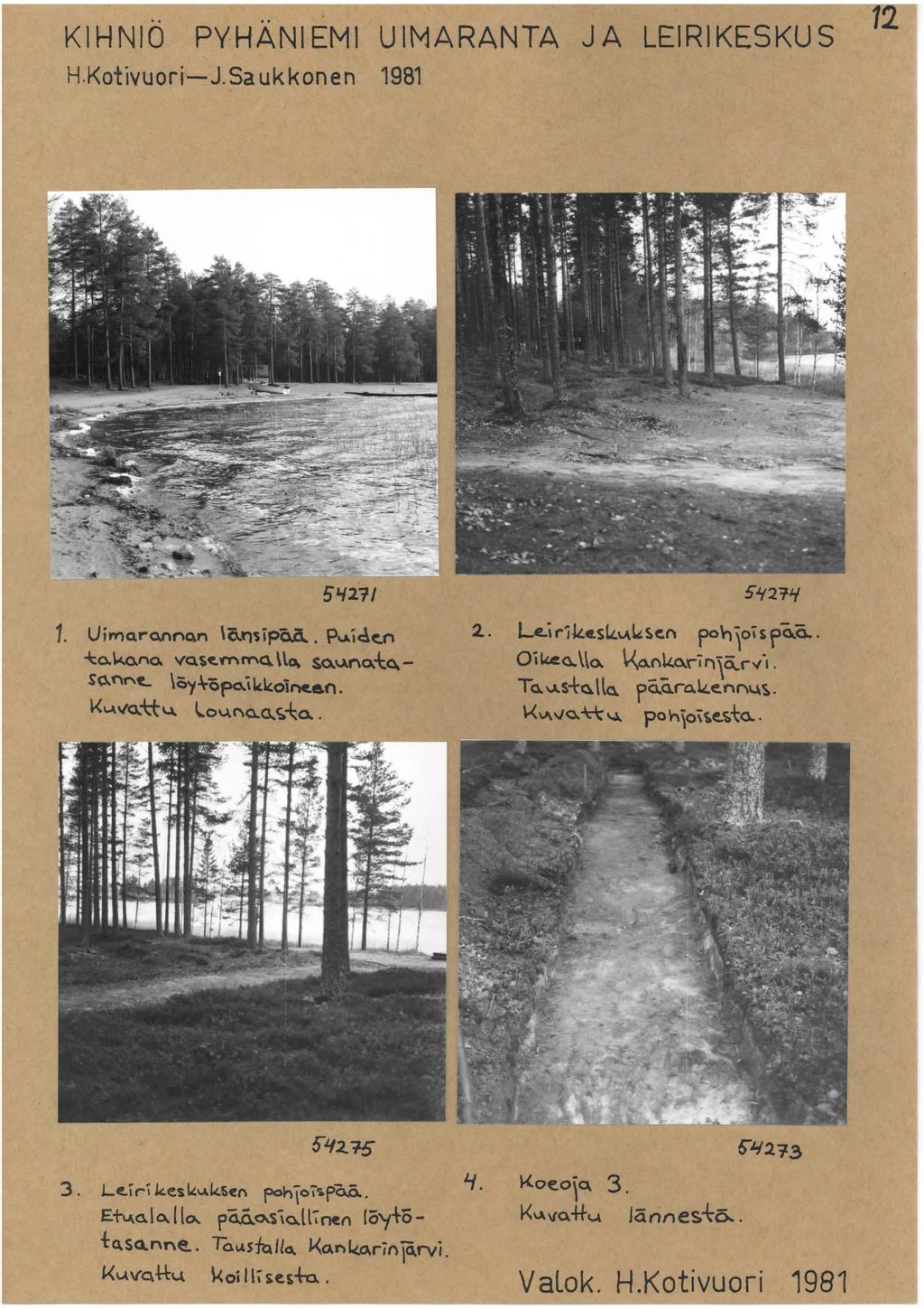 KIHNIO.... PYHANIEMI UIMARANTA JA LEIRIKESKUS H.Kotivuori-J.Sa ukkonen 98 5"2/. Uimcu"o.nt'\Cln \W}ipäa... Pu.ic!c.n ~0..~ VQ.$~ft'\mQ,. \\Q. SO.~-t(\ so.n"'e... \öy~po.'iltkoincao. \<"" V0..~\4 l.ov.