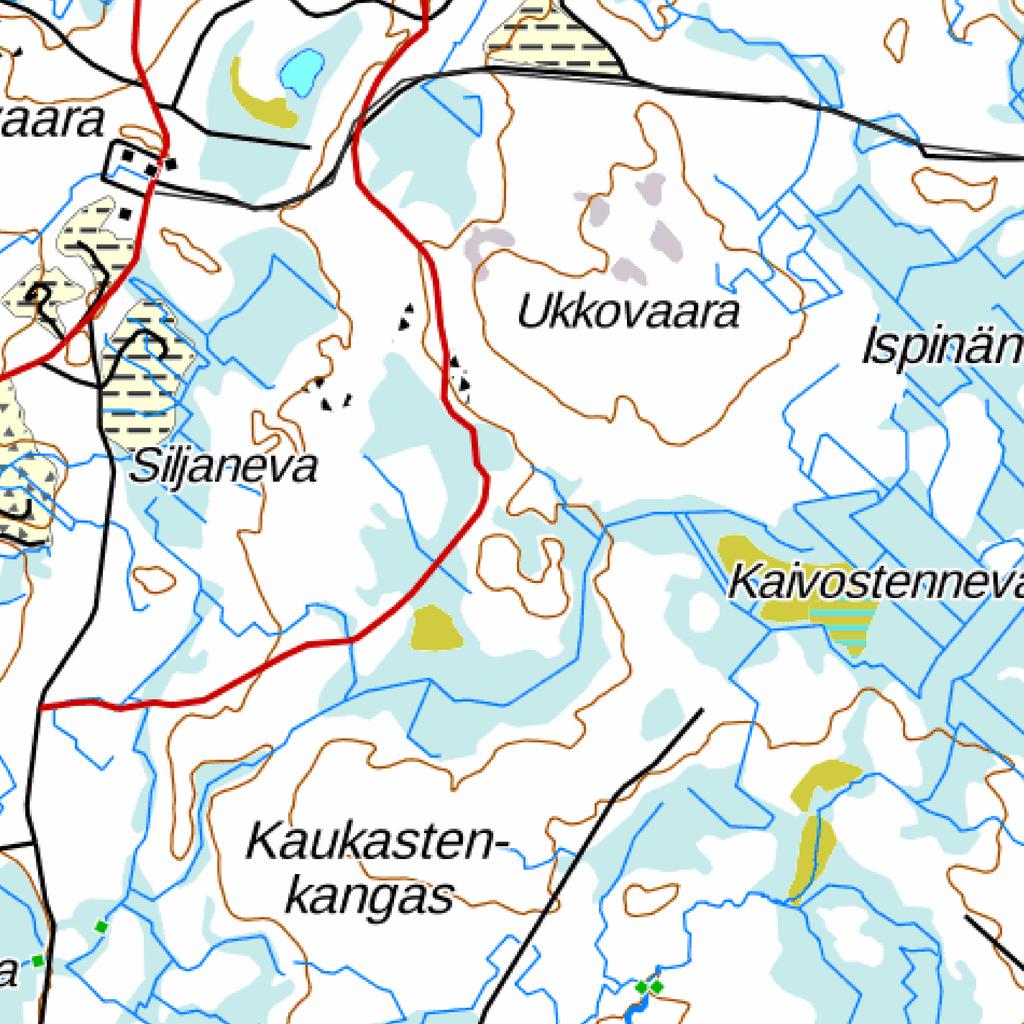 Kartta malminetsintälupahakemusalueesta (mittakaava ohjeellinen) Liite 1 67841300260011 67841200520007 67841300080020 67841200030009 67841200880001 67841200520008 67841200080151 67841400020064