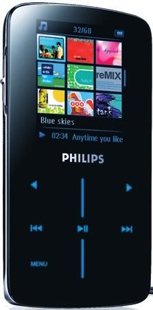 video player SA9324 SA9325 SA9344 SA9345 Quick start guide Pikaopas CD-ROM, jolla Windows Media Player 11, Philips Device Manager,