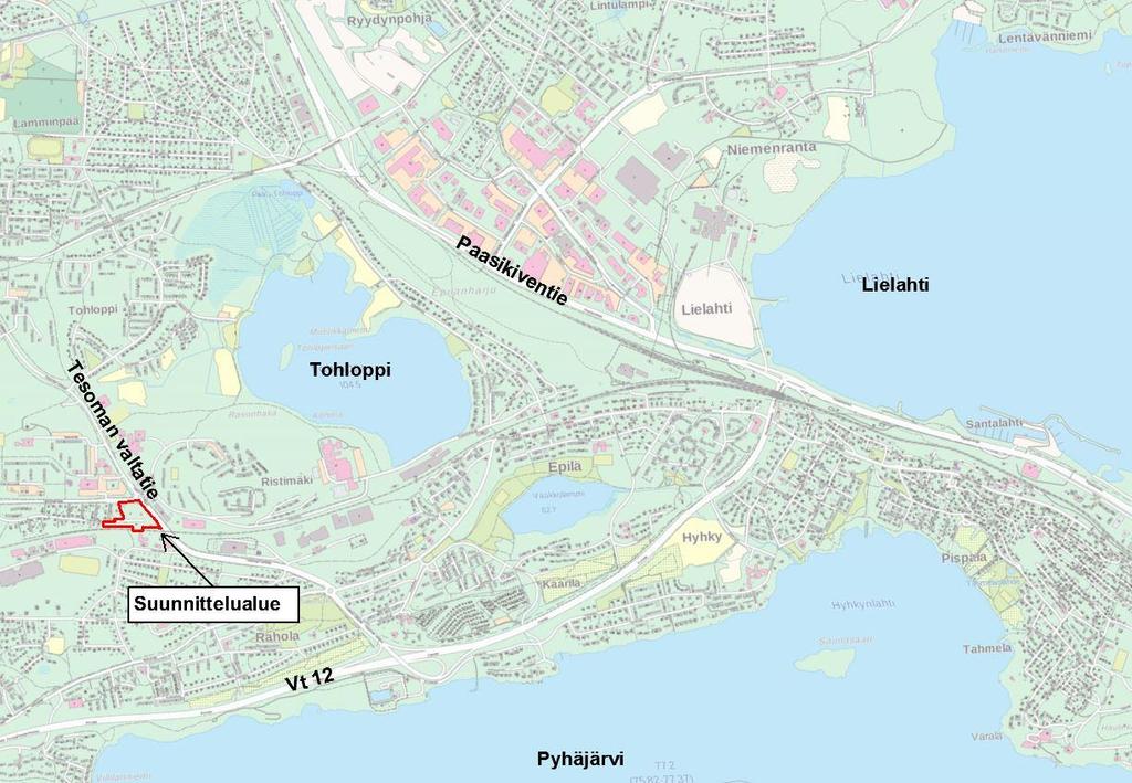 15.3.2016 2 (16) 1 JOHDANTO 1.1 Lähtökohdat ja tavoitteet Tässä työssä laadittiin Tampereen kaupungin Tesoman alueella sijaitsevaa asemakaavaa nro 8527 hulevesiselvitys ja suunnitelma.