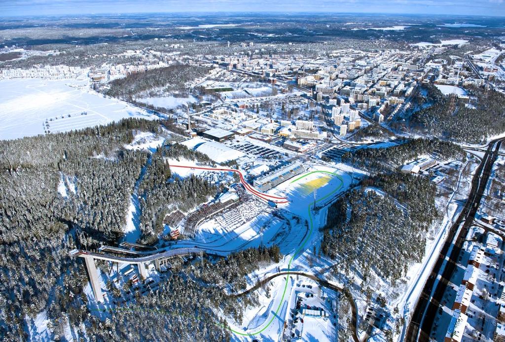 ALUeKARTTA > kisakeskus lahden Messukeskus o lähtöalue ob Maalialue o Miesten sauna o o o of og naisten sauna o 1. Lauantai 2.