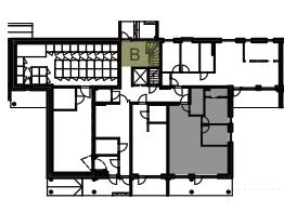 3 h + kt 63,5 m 2 B2 1 Vaatehuoneessa hyvin säilytystilaa Oma