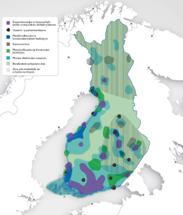 11 Keski-Suomen maakuntakaavan tarkistuksen yksi keskeinen lähtökohta on Keski-Suomen Strategian aluerakenteen painotukset.