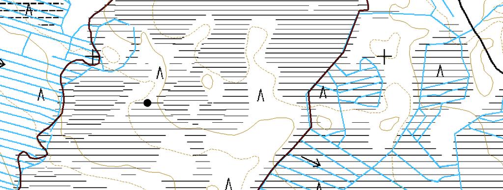 PUOLANKA, SAARIJÄRVI LAAVUNJÄÄNNE Ote maastokartasta