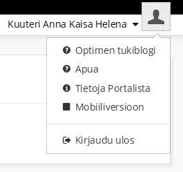 Mobiiliversio Mobiiliversioon on tehty useita parannuksia, joiden myötä sitä voi alkaa käyttää. Mobiiliversiolla voi käyttää Portalin kalenteritoiminnallisuuksia.