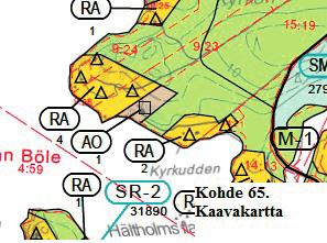 Rannan edustalla on matala laguunimainen lahdelma. Rantavyöhyke on alueella kapea ja kasvillisuudeltaan niukka. Saaren keskiosassa on umpeenkasvanut flada. Kistskäret.