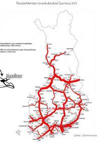 liikkumisen sujuvoittaminen Tampereelta Seinäjoen, Vaasan ja Kokkolan suuntaan laajentaisi