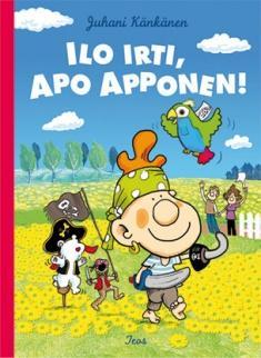 Pojan oven taakse ilmaantuu surullisen näköinen, varmaankin eksynyt pingviini.