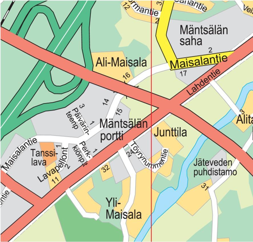2 MÄNTSÄLÄ MÄNTSÄLÄN PORTTI KORTTELIT 465 JA 2002 ASEMAKAAVAN MUUTOS TYÖ 180a 1. PERUS- JA TUNNISTETIEDOT 1.1 Tunnistetiedot Asemakaavamuutoksen selostus, joka koskee 2.