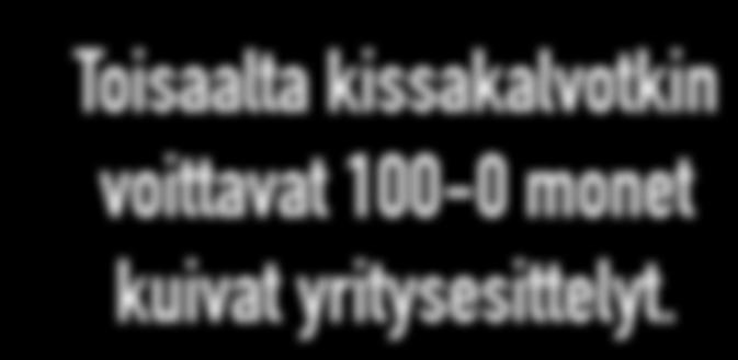 voittavat 100-0