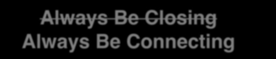 Always Be Closing