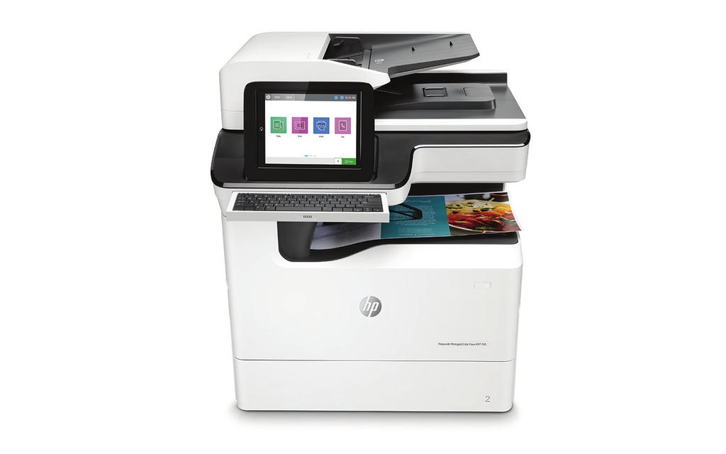 Tiedot HP PageWide Enterprise Color Flow MFP 785f Uusi lähestymistapa tulostamiseen Moderneissa yrityksissä tarvitaan edistyksellistä tekniikkaa.