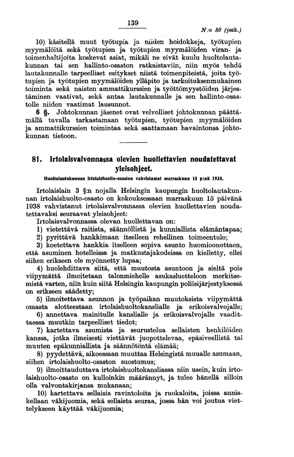 139 N:o 80 (jatk.