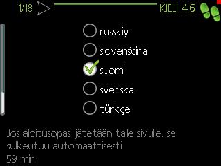 "lämmitys" lämmittääksesi taloa. Voit deaktivoida toiminnon, kun et halua että lämmitys on toiminnassa. "jäähdytys" jäähdyttääksesi taloa lämpimällä säällä.