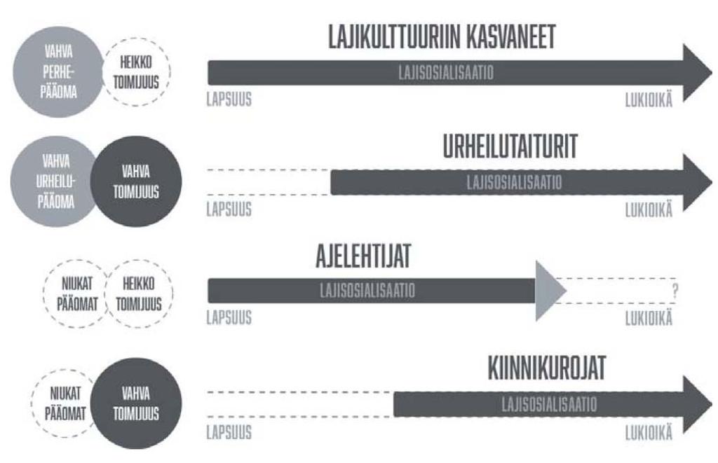 Ulottuvuudet Monipuolisuuden