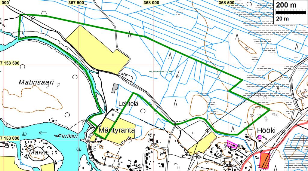 4 Lähteet: Jussila & Sepänmaa 2014: Pyhäjoki. Keskustan osayleiskaava 2025 muinaisjäännösinventointi.