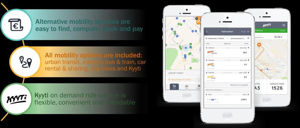 Kyyti offers on-demand ride