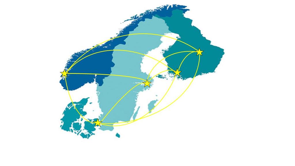Koulutusyhteistyö Kansainvälisten maisteriohjelmien yhteistyö Turun yliopisto Itä-Suomen yliopisto University of Bergen Karolinska Institutet Stockholm University of Copenhagen Turun ja Itä-Suomen