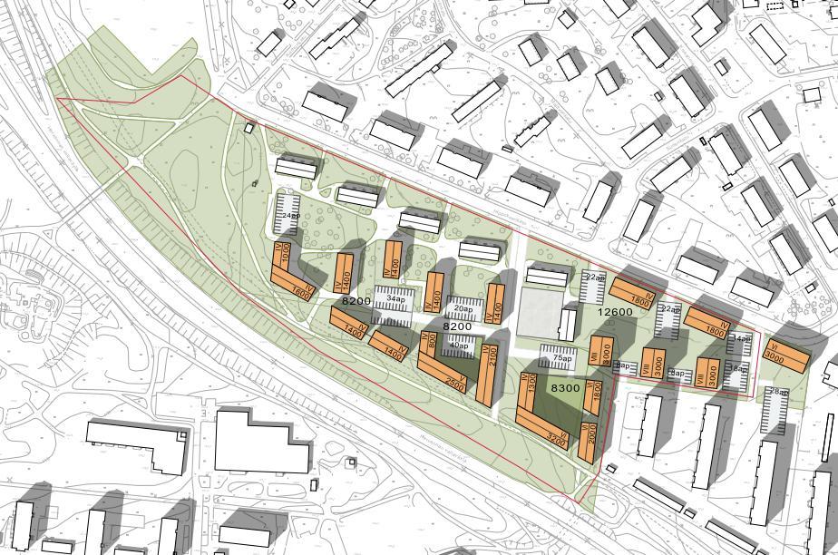 1 Maasto- ja laskentamalli Melulaskenta perustuu melun leviämiseen 3D-maastomallissa, johon on mallinnettu melulähteet, rakennukset, meluaidat ja maastonmuodot sekä näiden akustiset ominaisuudet.