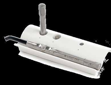 .. D-Light Pro on pienikokoinen ja kevyt kuin mikä tahansa instrumentti. Integroitu valotusmittari.
