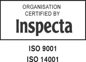 sertifioitu ISO 9001:2000 ja ISO