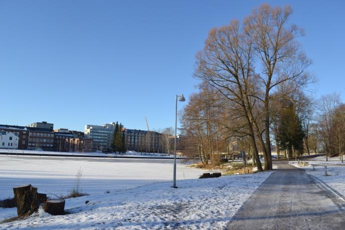 Verkatehtaan jälkeen tekokuitutehtaan rakennuksessa toimi ennen oppilaitosta ja kulttuuritaloa mm. autokorjaamo.