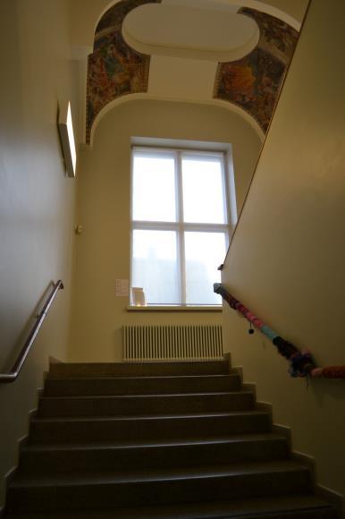 Nykykäytössään taidemuseon huomattavin sisätila on toiseen kerrokseen