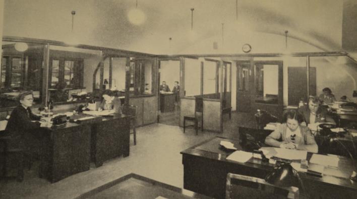 Lähde: Hämeen Sanomat/Terho Aalto. 9 Sisätiloja uudistettiin 1930- ja 1940-luvulla.