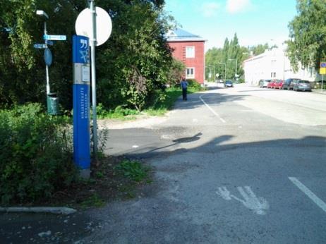 jalkakäytävä on