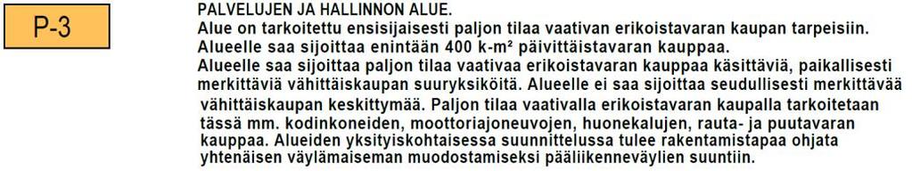 Ote Vistan osayleiskaavasta, ei mittakaavassa Yleiskaavassa suunnittelualueelle kohdistuvat seuraavat merkinnät: