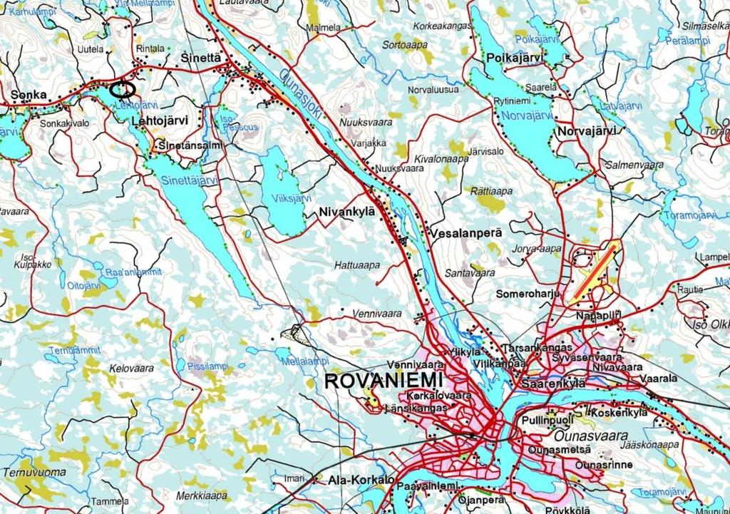 1 Suunnitelman nimi ja suunnittelualue 1 Lehtojärven osayleiskaava