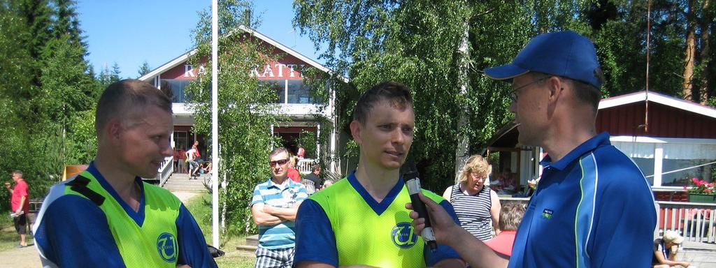 Oli kuulemma tullut katsomaan kirkkoveneitä.