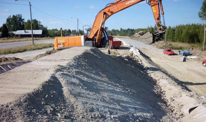 10 11 Ympäristöasiat Tekniset järjestelmät Kolmannet osapuolet Vt 6:n Lappeenranta Imatra-perusparannushanke sijaitsee osittain merkittävällä pohjavesiesiintymäalueella.