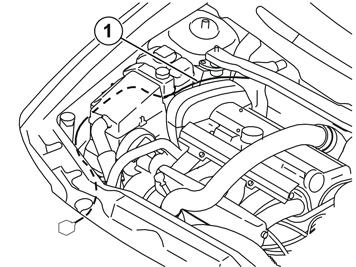 Kiinnitä muovikiristin liittimen ympärille ja kiinnitä peltipidike peltireunaan auton oikealla puolella. D3703519 17 Vedä johtimen pää ja irralliset nastat moottoritilaan.