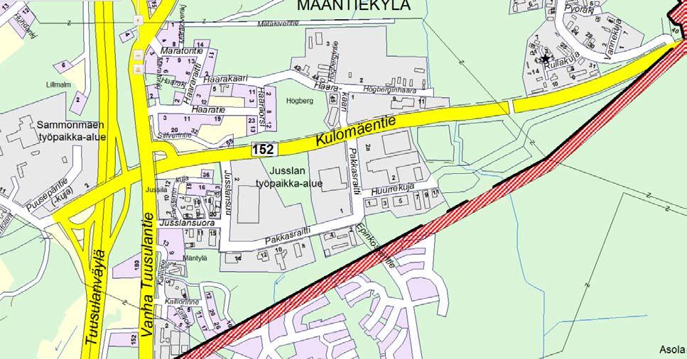 TUUSULAN KUNTA Kulomäentien työpaikka-alue II asemakaava OSALLISTUMIS- JA ARVIOINTISUUNNITELMA 17.12.2014 2. ALOITE Alueen kaavoitus on käynnistynyt kunnan aloitteesta.