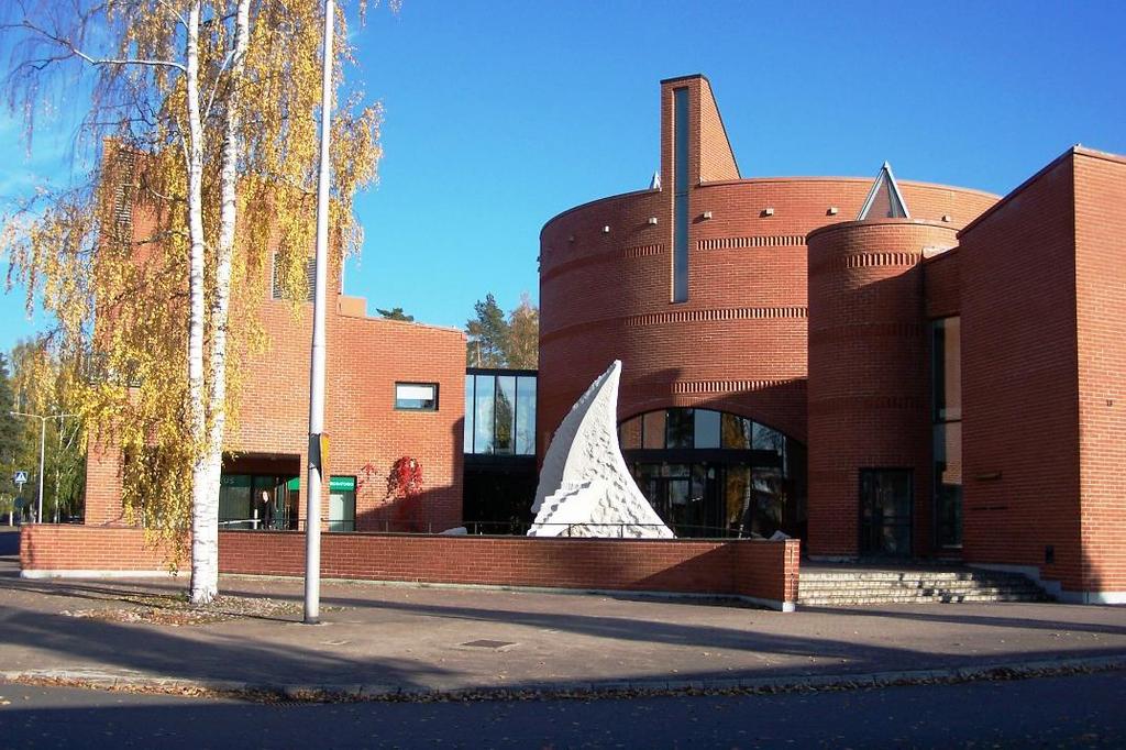 Arkkitehtuuritoimisto Kouvo & Partasen suunnitteleman Kankaanpään
