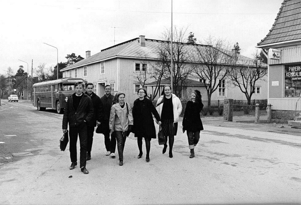 Taide-elämä virisi 1950-60-luvuilla.