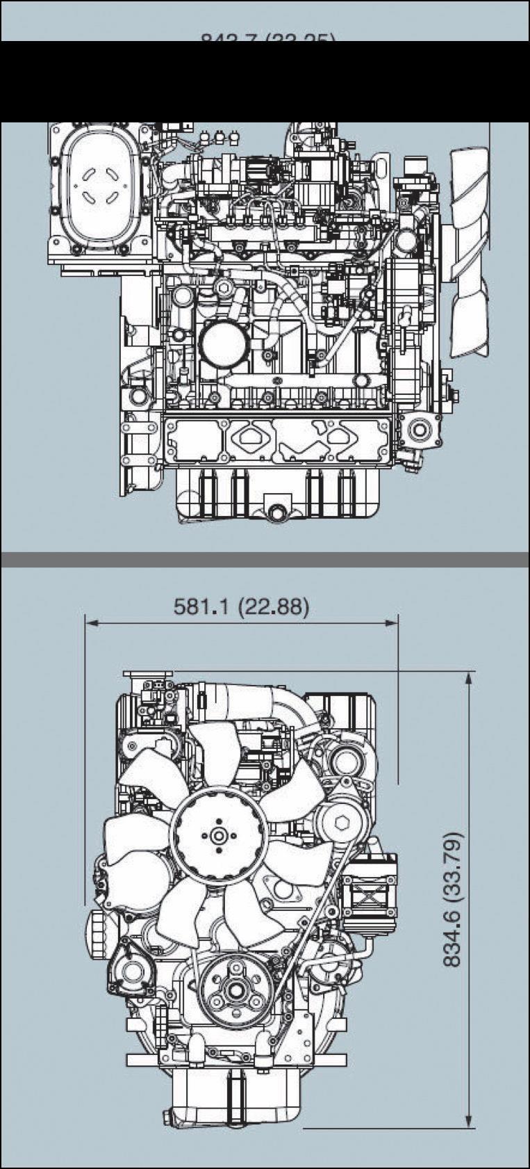 Diecin uusien moottorien tuli täyttää seuraavat ominaisuudet; 4-sylinterinen diesel, elektroninen ohjaus, common rail, 3,8 l tilavuus, äänetön, suorituskykyinen sekä alhainen kulutus.