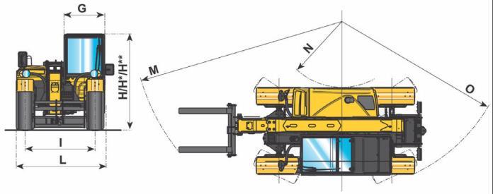 66 Ruiskutusjärjestelmä Suora, Electronic, Common Rail Kippauskulma 146 Kubota Tier 4i / Step