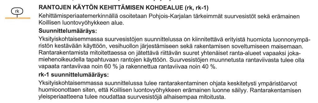 Maakuntakaavoitusta koskevat aineistot ovat nähtävänä Pohjois-Karjalan maakuntaliiton www-sivuilla. Suunnittelualue kuuluu Pohjois-Karjalan maakunta-alueeseen. Maakuntakaavan vaihe 1.