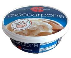 5%, juoksete 35 Eneria 330 kcal/ 1375 kj Rasvaa 27 3,7 Proteiinia 19 VE065 - MASCARPONE Mascarpone on italialaista lehmänmaidosta valmistettua
