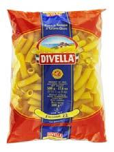 W-8005121000146 20158651 9386814 500 x 36 kpl x(0a5bc1*kkkloq( DV117 - Riatoni Riatoni-pasta on tehty rihlatuista, raidallisista putkista, jotka ovat noin sormen kokoisia.