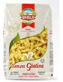 DV140/B - Fusilli al Bronzo Fusilli-pastaa, jota on vedetty pronssisuulakkeen läpi.